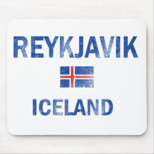 Reykjavik Iceland Designs Mouse Mat