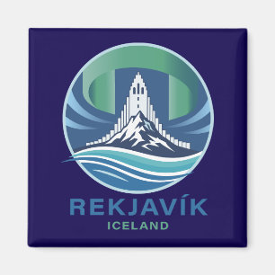 Reykjavik Iceland Europe Magnet