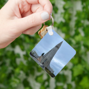 Reykjavik Iceland Hallgrimskirkja Church Photo Key Ring