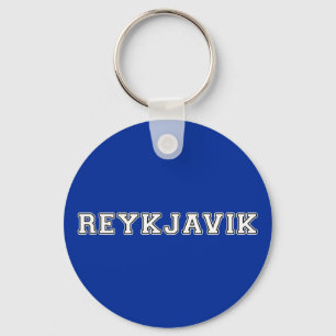 Reykjavik Iceland Key Ring