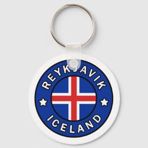 Reykjavik Iceland Key Ring