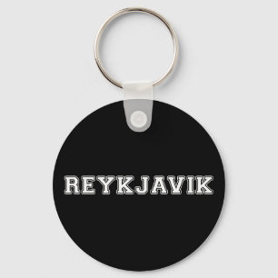 Reykjavik Iceland Key Ring