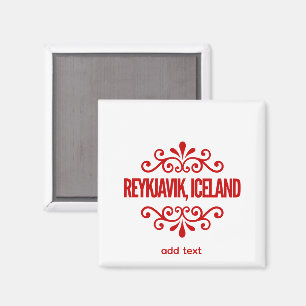 Reykjavik, Iceland Magnet