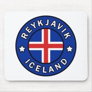Reykjavik Iceland Mouse Mat