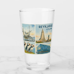 Reykjavik Iceland multiview Glass
