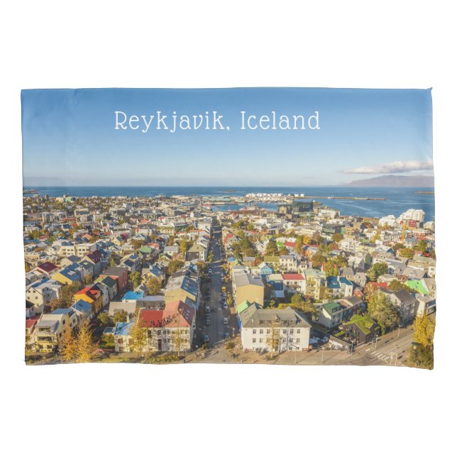 Reykjavik Iceland Pillowcase (Front)