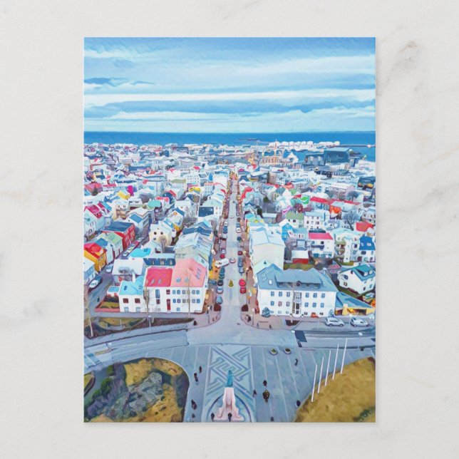 Reykjavík, Iceland Postcard (Front)