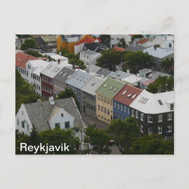 Reykjavik Iceland Postcard (Front)