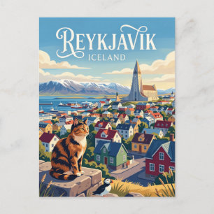 Reykjavik Iceland Postcard