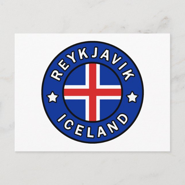 Reykjavik Iceland Postcard (Front)