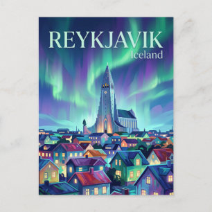 Reykjavík Iceland Postcard
