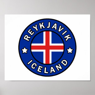 Reykjavik Iceland Poster