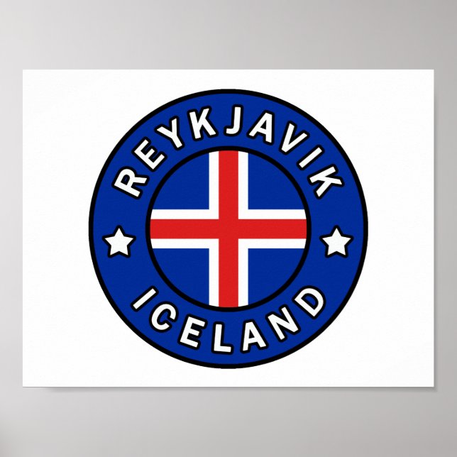 Reykjavik Iceland Poster (Front)