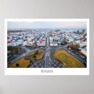 Reykjavik, Iceland Poster