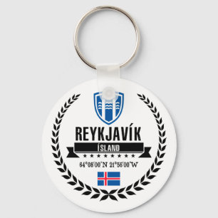 Reykjavík Key Ring