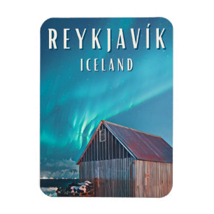 Reykjavík, la ville des aurores boréales et des ge magnet