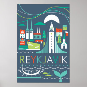 Reykjavik Print