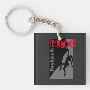 Reykjavik Rocks Key Ring