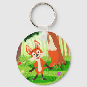 Reynard the Fox Key Ring
