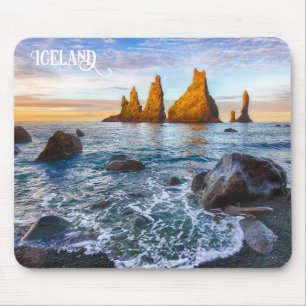 Reynisfjara Beach, Iceland Mouse Mat