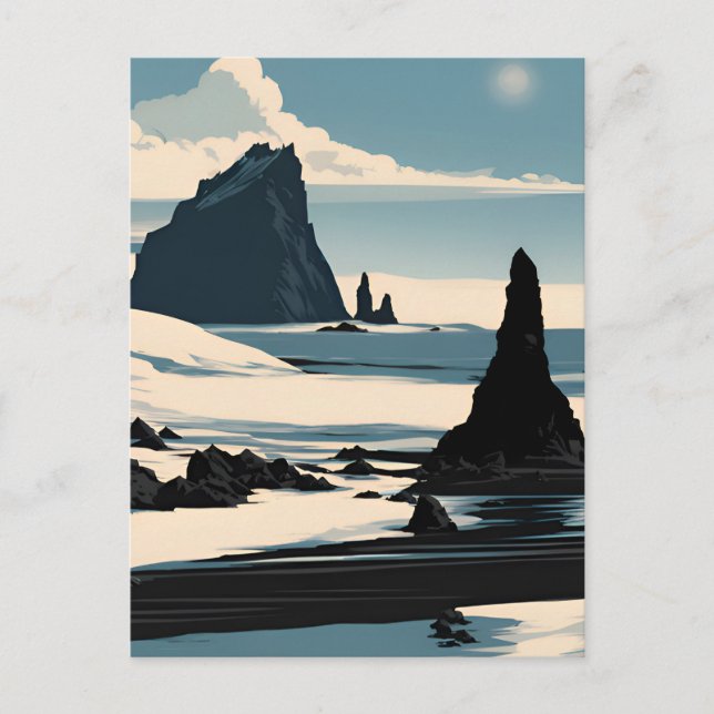 Reynisfjara Beach Postcard (Front)