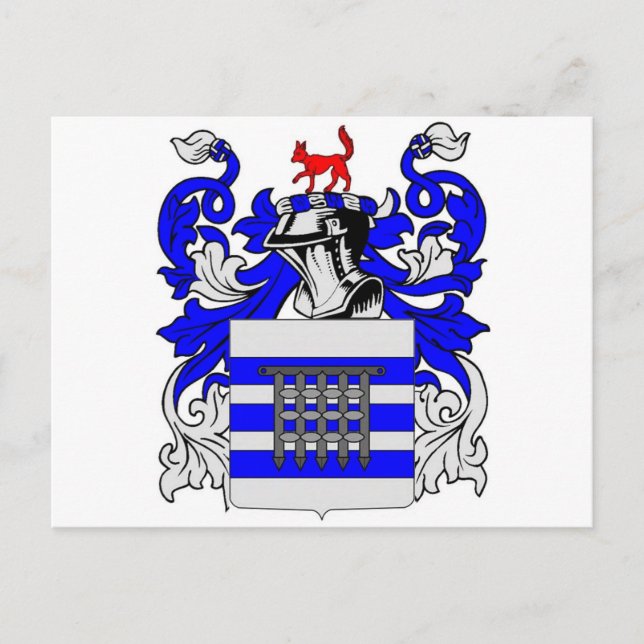 Reynolds Coat of Arms Postcard (Front)