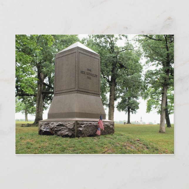 Reynolds Death Marker Postcard (Front)