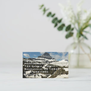 Reynolds Mountain from Logan Pass at Glacier Park Business Card