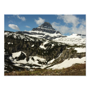 Reynolds Mountain from Logan Pass at Glacier Park Photo Print