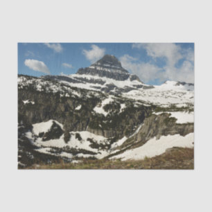Reynolds Mountain from Logan Pass at Glacier Park Tissue Paper