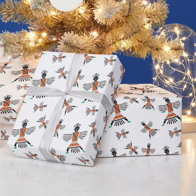 rez knifewing warrior wrapping paper (Holidays)