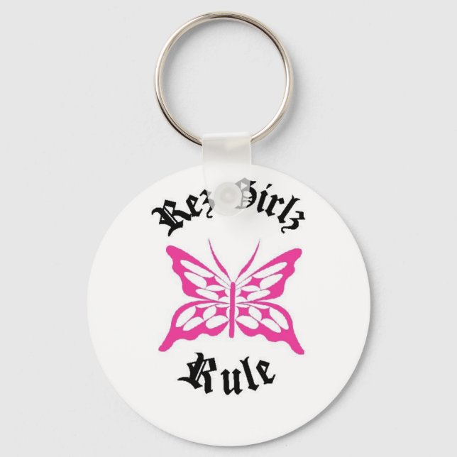 rezgirlzruleblackpink key ring (Front)