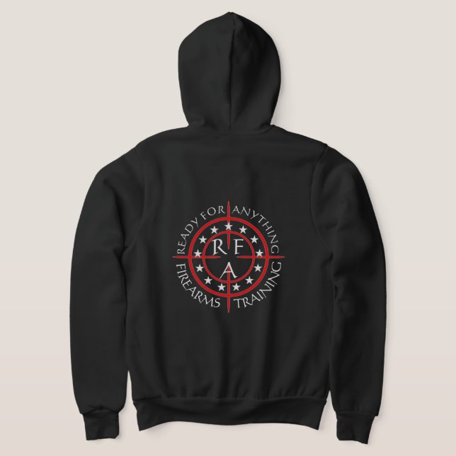 RFA Hoodie Full Zip-Up Sweatshirt (Laydown Back)