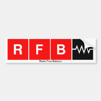 RFB Bumper Sticker