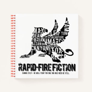 RFF Griffin Sketchbook Anniversary BLK Logo Notebook