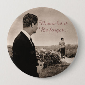 RFK and JFK 10 Cm Round Badge