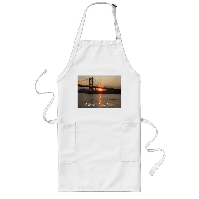 "RFK Bridge at Sunset" Astoria, NY Apron (Front)