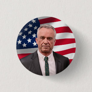 RFK for President 2024 3 Cm Round Badge