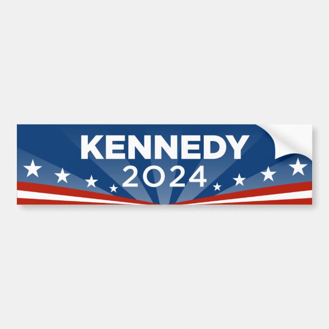 RFK Jr Robert Kennedy Jr 2024 Bumper Sticker (Front)