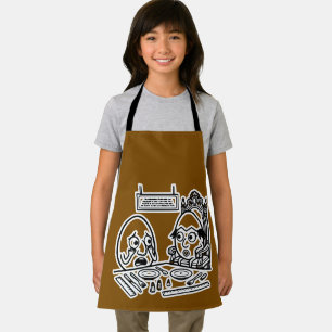 RG RA Egg Art Apron