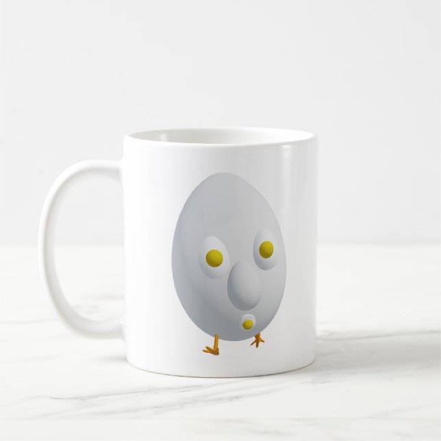 RG RA Egg Art Coffee Mug (Left)