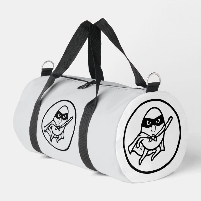 RG RA Egg Art Duffle Bag (Left Corner)
