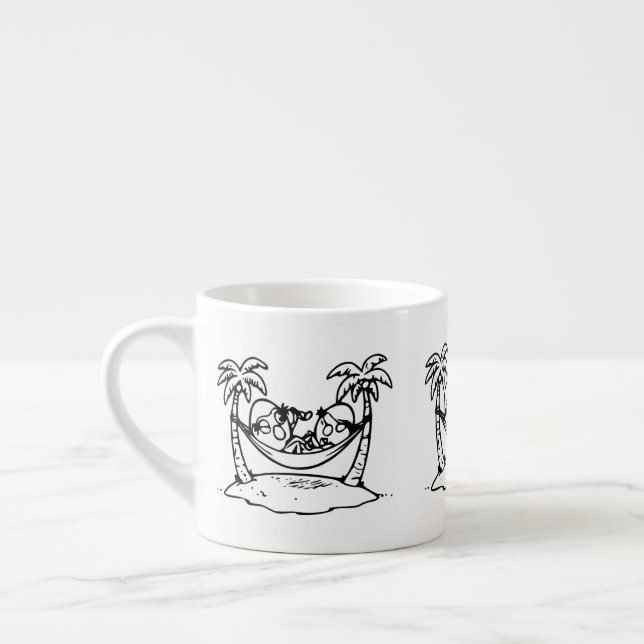 RG RA Egg Art Espresso Cup (Left)