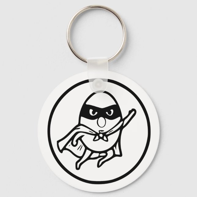 RG RA Egg Art Key Ring (Back)