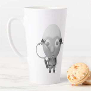 RG RA Egg Art Latte Mug