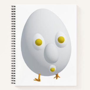 RG RA Egg Art Notebook
