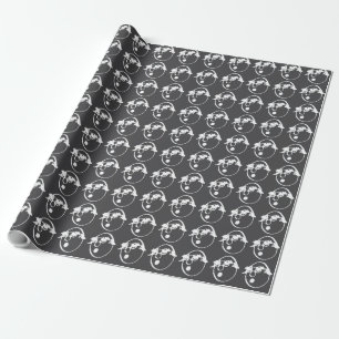 RG RA Egg Art Wrapping Paper