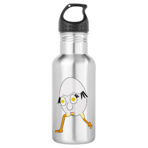 RG & RA Quirky Egg Character Cute Design 532 Ml Water Bottle