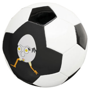 RG & RA Quirky Egg Character Cute Design Football