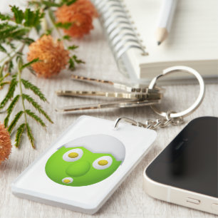RG & RA Quirky Egg Character Cute Design Key Ring